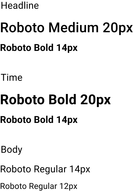 Fonts Example