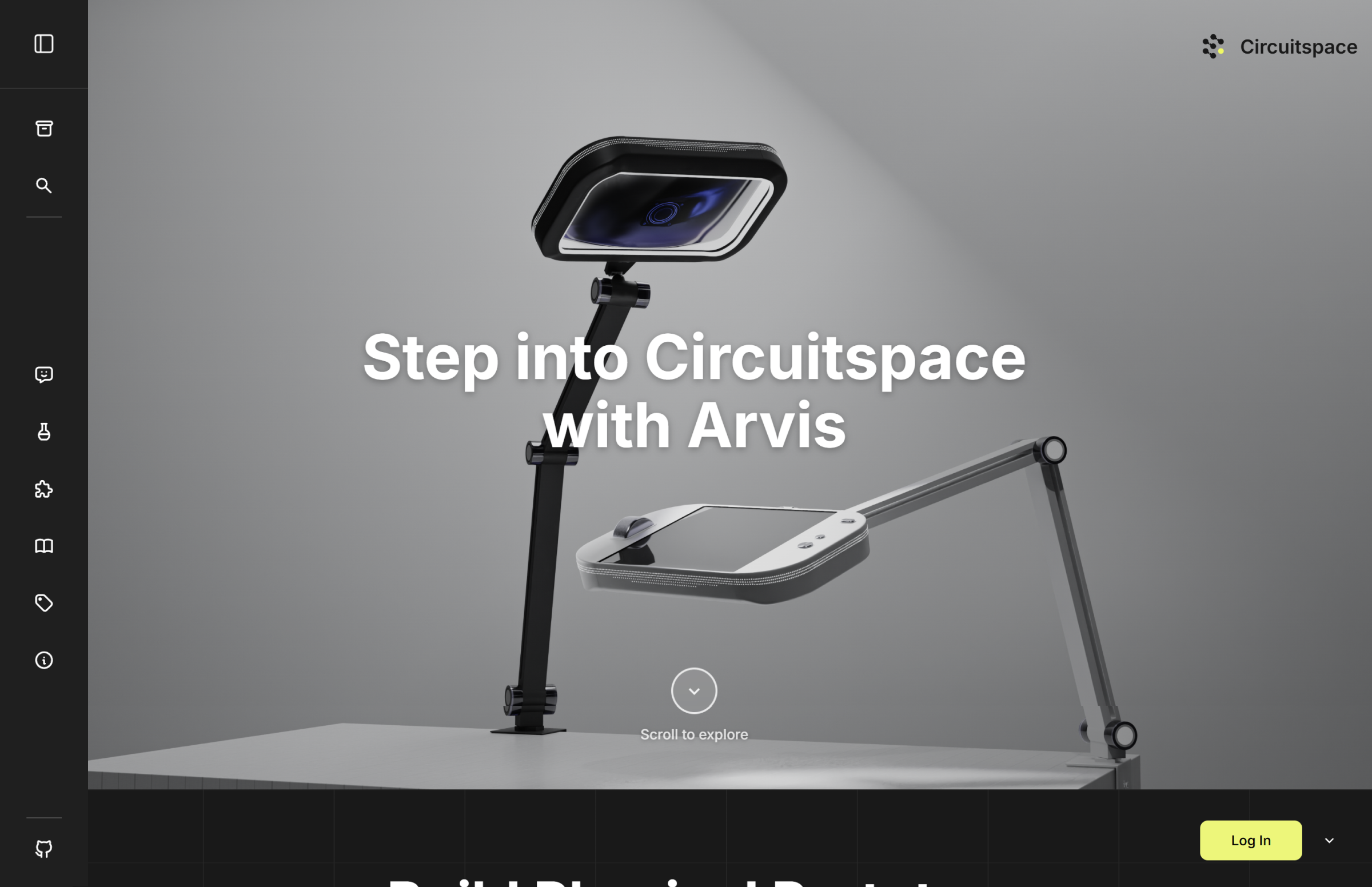 CircuitSpace desktop screen 2