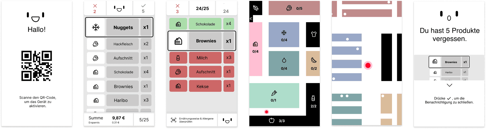 lofi wireframes